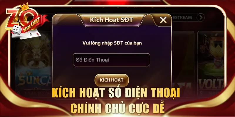 Kích hoạt số điện thoại chính chủ cực dễ