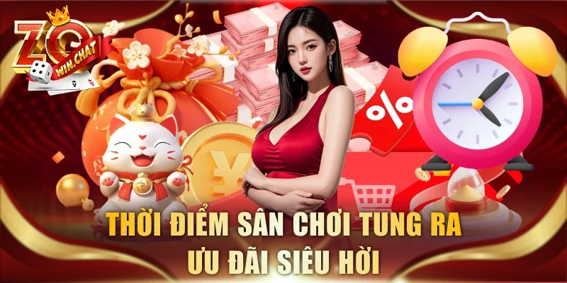 Thời điểm sân chơi tung ra khuyến mãi ZOWIN siêu hời